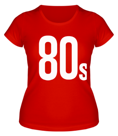 Женская футболка Old School 80s