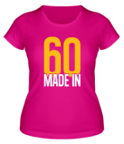 Женская футболка Made in 60s фото
