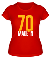 Женская футболка Made in 70s фото