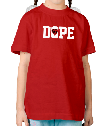 Детская футболка Dope