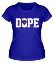 Женская футболка Dope фото