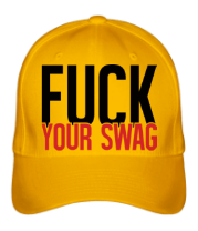 Бейсболка Fuck your Swag фото