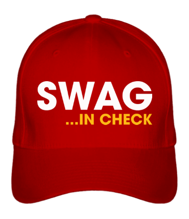 Бейсболка Swag in Check