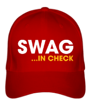 Бейсболка Swag in Check фото