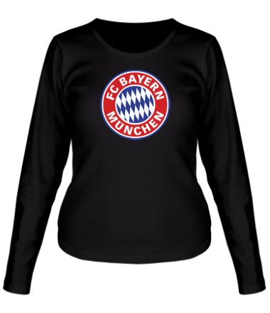 Женская футболка длинный рукав ФК Бавария Мюнхен