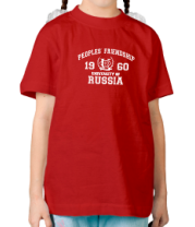 Детская футболка РУДН фото