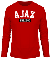 Мужская футболка длинный рукав FC Ajax Est. 1900 фото