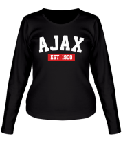 Женская футболка длинный рукав FC Ajax Est. 1900 фото
