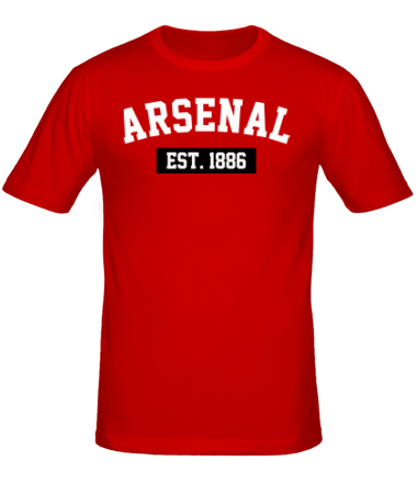 Мужская футболка FC Arsenal Est. 1886