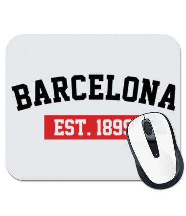 Коврик для мыши FC Barcelona Est. 1899