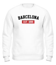 Толстовка без капюшона FC Barcelona Est. 1899 фото