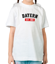 Детская футболка FC Bayern Est. 1900 фото