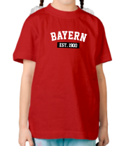 Детская футболка FC Bayern Est. 1900 фото