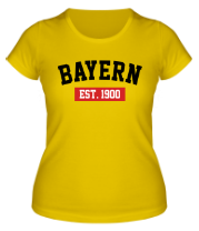 Женская футболка FC Bayern Est. 1900 фото