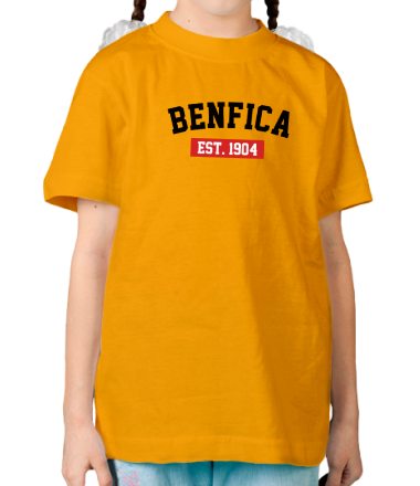 Детская футболка FC Benfica Est. 1904