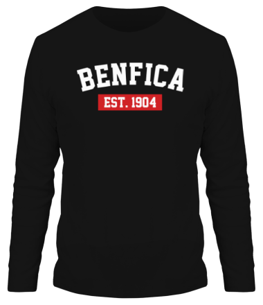 Мужская футболка длинный рукав FC Benfica Est. 1904