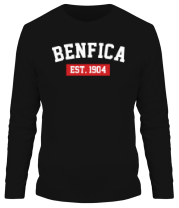 Мужская футболка длинный рукав FC Benfica Est. 1904 фото