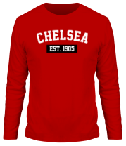 Мужская футболка длинный рукав FC Chelsea Est. 1905 фото