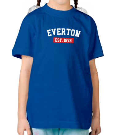 Детская футболка FC Everton Est. 1878