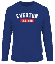 Мужская футболка длинный рукав FC Everton Est. 1878 фото