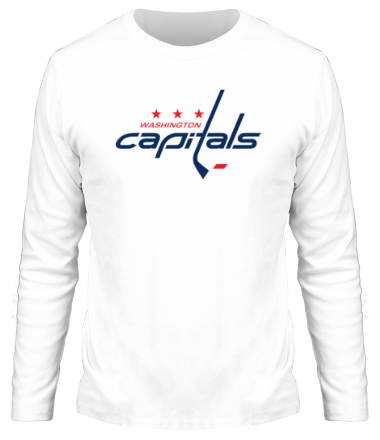 Мужская футболка длинный рукав Washington Capitals