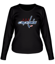 Женская футболка длинный рукав Washington Capitals фото