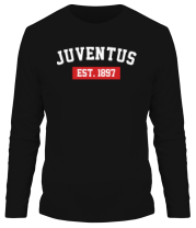 Мужская футболка длинный рукав FC Juventus Est. 1897 фото