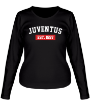 Женская футболка длинный рукав FC Juventus Est. 1897 фото