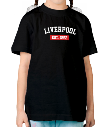 Детская футболка FC Liverpool Est. 1892