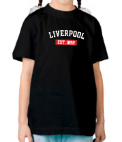 Детская футболка FC Liverpool Est. 1892 фото