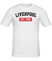 Мужская футболка FC Liverpool Est. 1892 фото