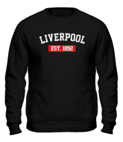 Толстовка без капюшона FC Liverpool Est. 1892 фото