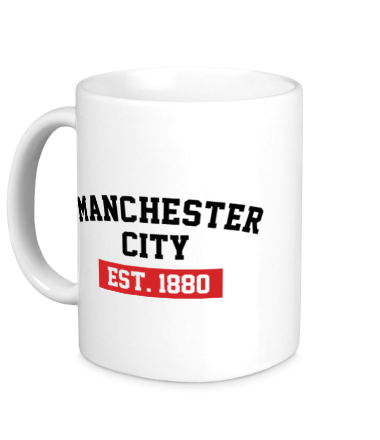 Кружка FC Manchester City Est. 1880