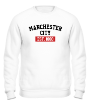 Толстовка без капюшона FC Manchester City Est. 1880 фото