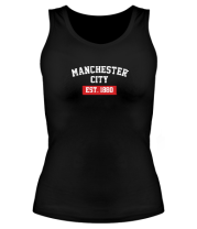 Женская майка борцовка FC Manchester City Est. 1880 фото