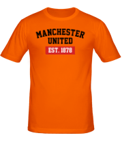 Мужская футболка FC Manchester United Est. 1878 фото
