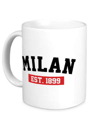 Кружка FC Milan Est. 1899