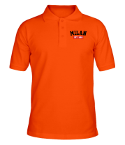Мужская футболка поло FC Milan Est. 1899 фото