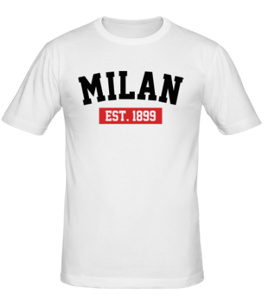 Мужская футболка FC Milan Est. 1899