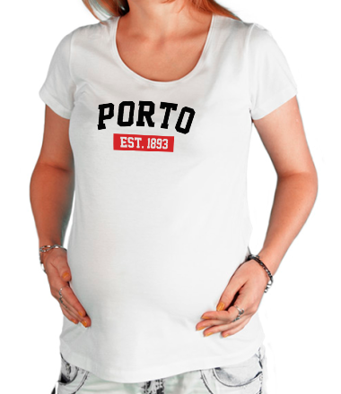 Футболка для беременных FC Porto Est. 1893