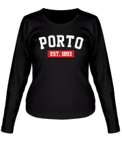 Женская футболка длинный рукав FC Porto Est. 1893 фото