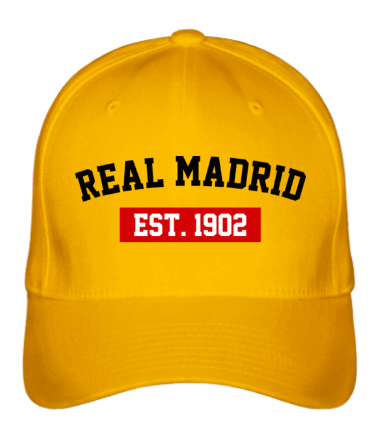 Бейсболка FC Real Madrid Est. 1902