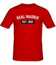 Мужская футболка FC Real Madrid Est. 1902 фото