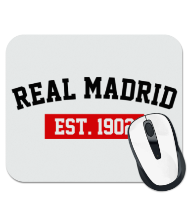 Коврик для мыши FC Real Madrid Est. 1902