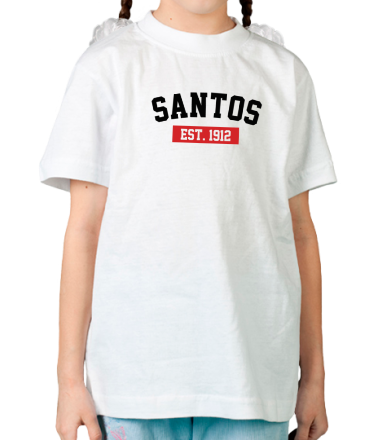 Детская футболка FC Santos Est. 1912