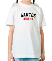 Детская футболка FC Santos Est. 1912 фото