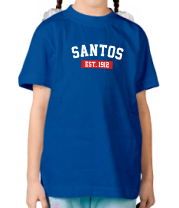 Детская футболка FC Santos Est. 1912 фото