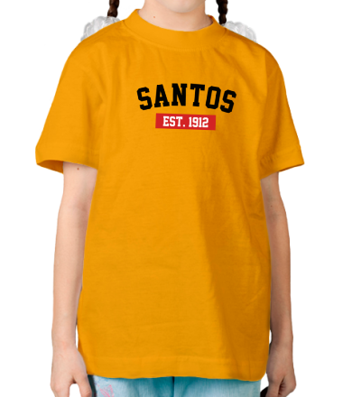 Детская футболка FC Santos Est. 1912