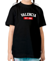 Детская футболка FC Valencia Est. 1919 фото