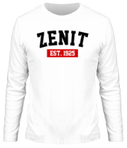 Мужская футболка длинный рукав FC Zenit Est. 1925 фото